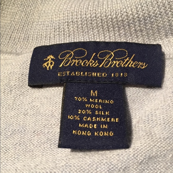 [SOLD] Brooks brother merino wool sweater - Picture 6 of 7